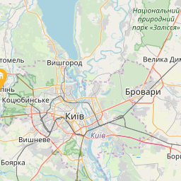 На Киевской на карті